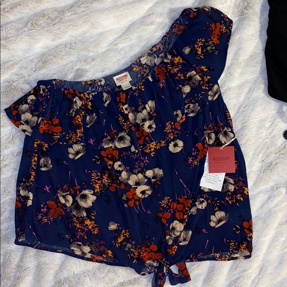 Mossimo one shoulder blouse - Picture 3 of 7